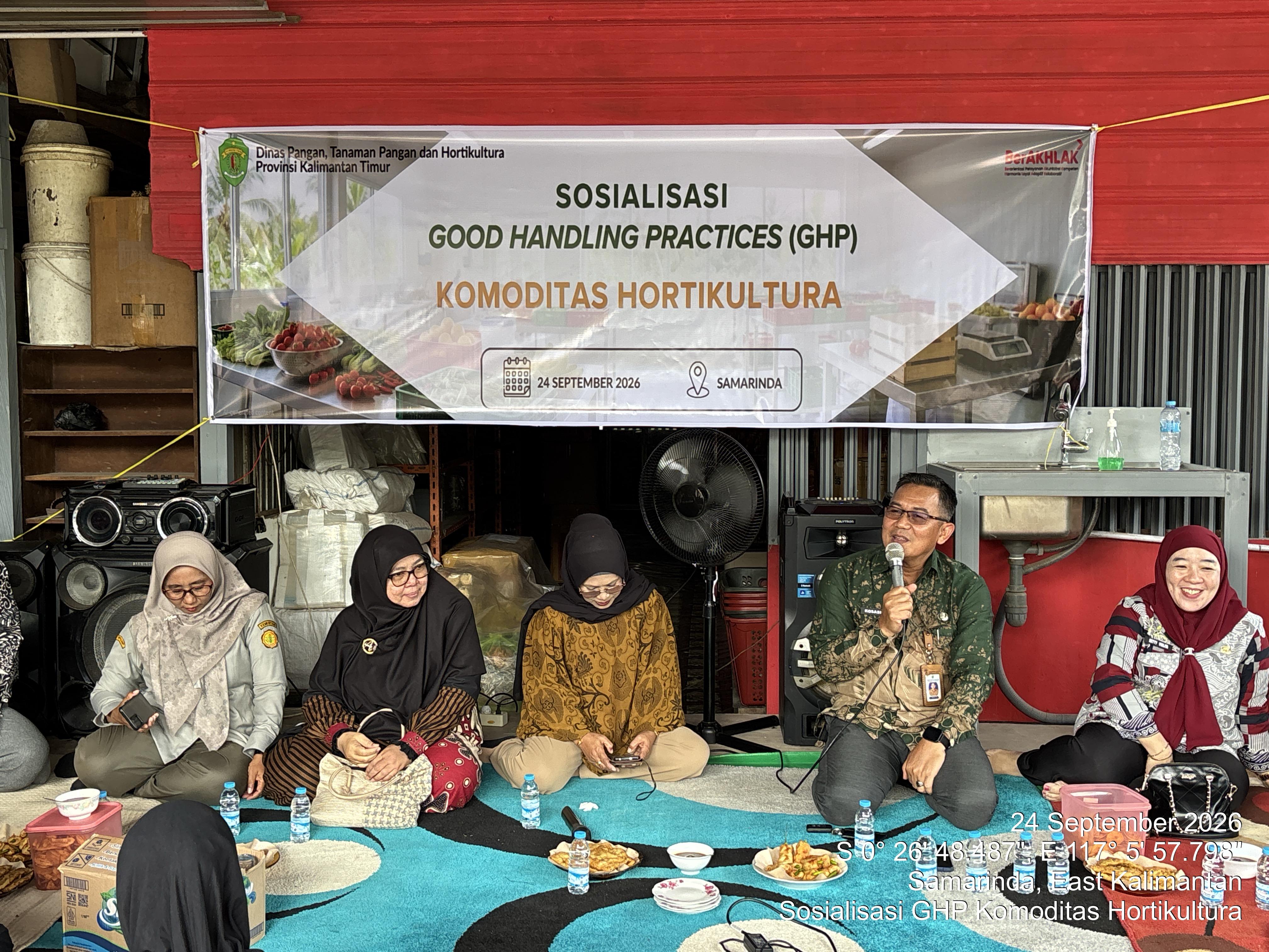 DPTPH Gelar Sosialisasi GHP di Samarinda