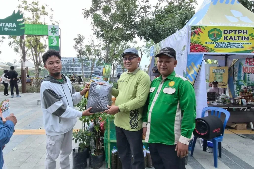 DPTPH Hadirkan Inovasi GAP di Festival Cabai Nusantara IKN