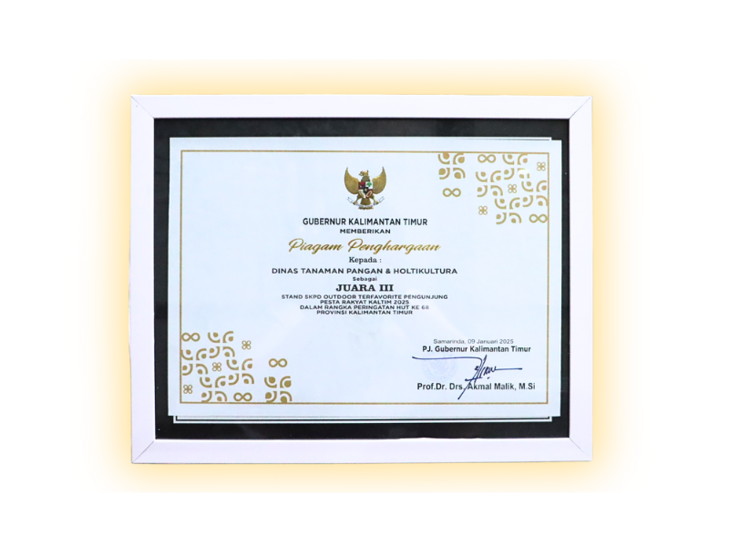 Juara III Stand SKPD Outdoor Terfavorite Pengunjung